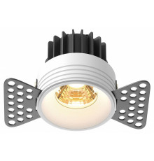 Встраиваемый светильник Maytoni Round DL058-7W2.7K-TRS-W