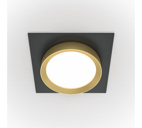 Встраиваемый светильник Maytoni Hoop DL086-GX53-SQ-BG