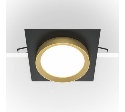 Встраиваемый светильник Maytoni Hoop DL086-GX53-SQ-BG