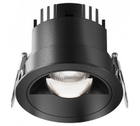 Встраиваемый светильник Maytoni Parete DL100-12W2.7-3-4K-RD-B