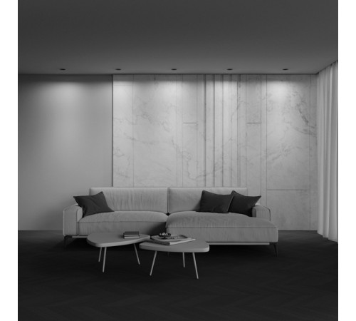 Встраиваемый светильник Maytoni Parete DL100-12W2.7-3-4K-RD-B