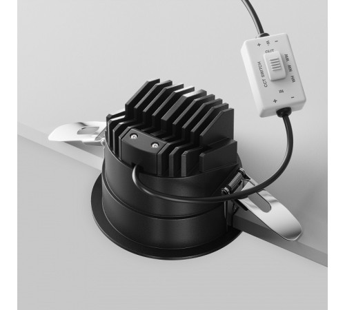 Встраиваемый светильник Maytoni Parete DL100-12W2.7-3-4K-RD-B