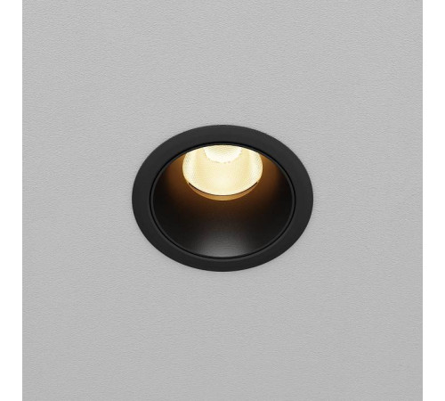 Встраиваемый светильник Maytoni Dip DL115-10W-2.7K-B