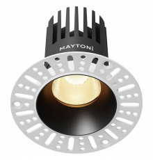 Встраиваемый светильник Maytoni Dip DL121-15W-2.7K-TRS-B