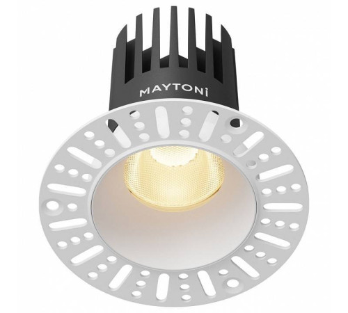 Встраиваемый светильник Maytoni Dip DL121-15W-2.7K-TRS-W