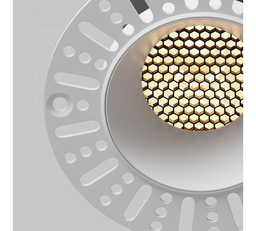 Встраиваемый светильник Maytoni Dip DL121-15W-2.7K-TRS-W