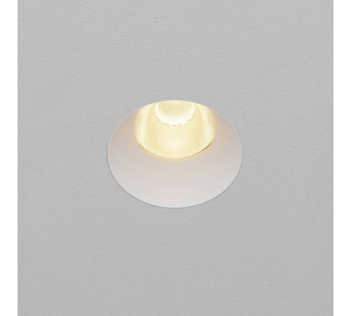 Встраиваемый светильник Maytoni Dip DL121-15W-2.7K-TRS-W