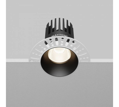 Встраиваемый светильник Maytoni Dip DL121-15W-4K-TRS-B