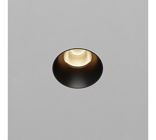 Встраиваемый светильник Maytoni DL124-10W-3K-TRS-B