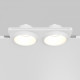 Встраиваемый светильник Maytoni Gyps Modern DL124-GU10-02-TRS-W