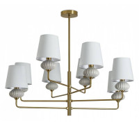 Люстра на штанге Freya Ceramics FR2029PL-08BS