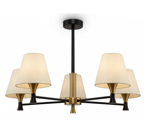 Люстра на штанге Freya Perfetto FR5098PL-05BBS