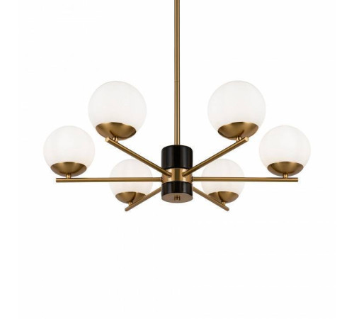 Люстра на штанге Freya Marble FR5230PL-06BS