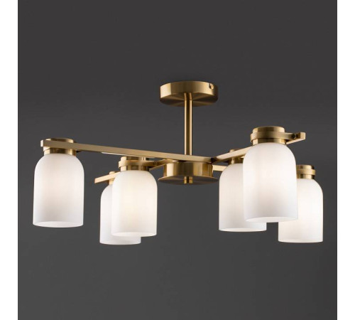 Люстра на штанге Freya Kamelia FR5446PL-06BS