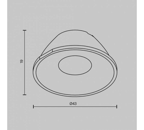 Линза Maytoni Accessories LensCD43-36