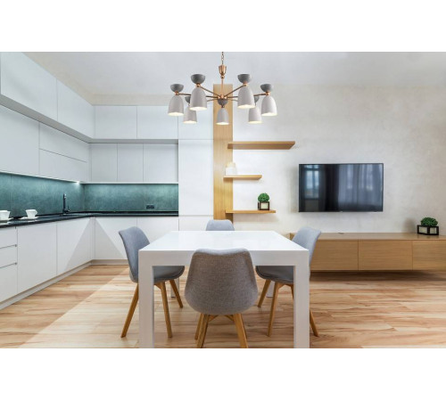 Подвесная люстра Maytoni Cloches MOD113PL-07W