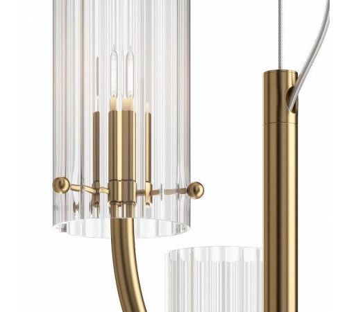 Подвесная люстра Maytoni Arco 3 лампы MOD223PL-03BS