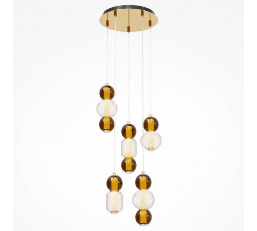 Подвесная люстра Maytoni Drop LED 60 Вт 3000K Хром MOD273CL-L60CH3K