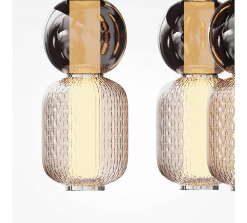 Подвесная люстра Maytoni Drop LED 60 Вт 3000K Хром MOD273CL-L60CH3K