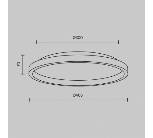 Накладной светильник Maytoni Orign MOD311CL-L27B3K