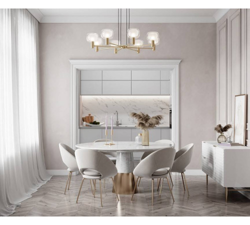 Подвесная люстра Maytoni Vision MOD411PL-08G