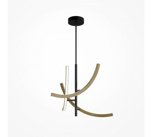 Люстра на штанге Maytoni Wabi MOD428PL-L27BK
