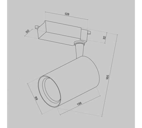 Светильник на штанге Maytoni Vuoro TR003-1-15W4K-M-B