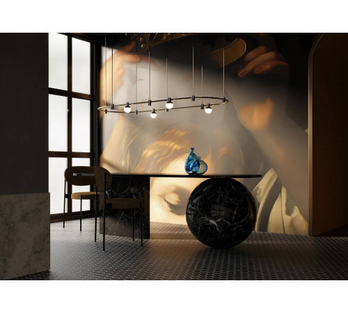 Накладной светильник Maytoni Luna TR149-1-5W4K-B