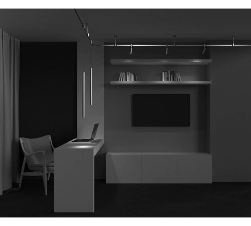 Подвесной светильник Maytoni Focus Led TR156-1-5W3K-BS