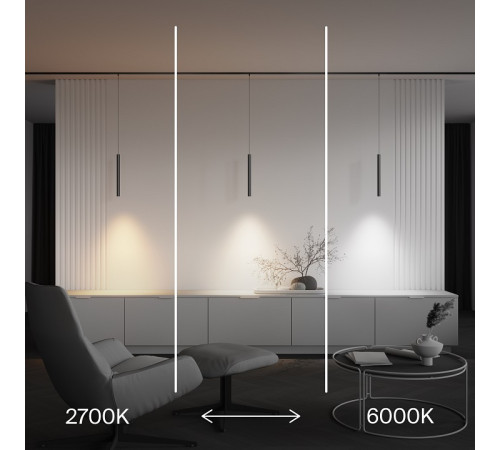 Подвесной светильник Maytoni Technical Focus Led TR245-4-7WTW-DD2-B