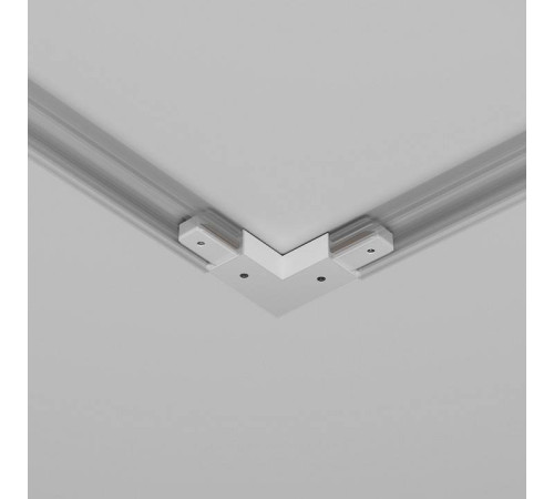 Соединитель угловой L-образный для треков Maytoni Accessories for tracks Unity TRA001CLB-11W