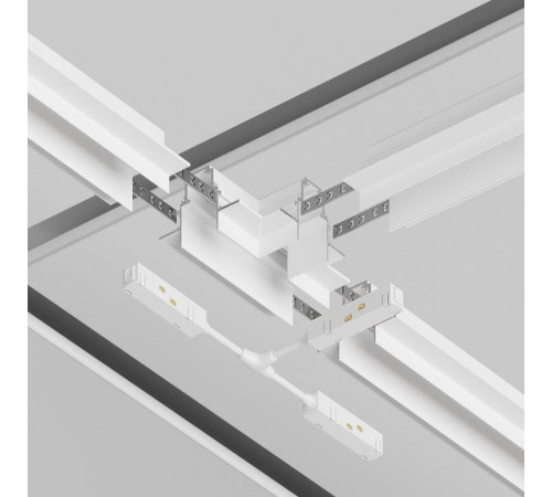 Соединитель гибкий для треков Maytoni Accessories for tracks Gravity TRA004CWT-22W