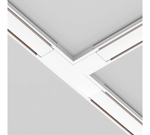 Соединитель T-образный для треков накладных Maytoni Accessories for tracks Radity TRA084CT-11W