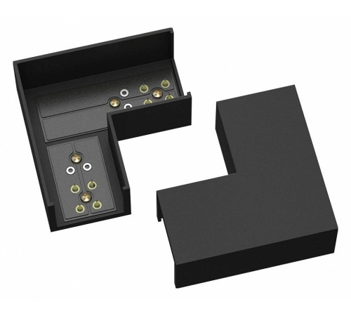 Соединитель угловой L-образный для треков Maytoni Elasity TRA160CL-11B