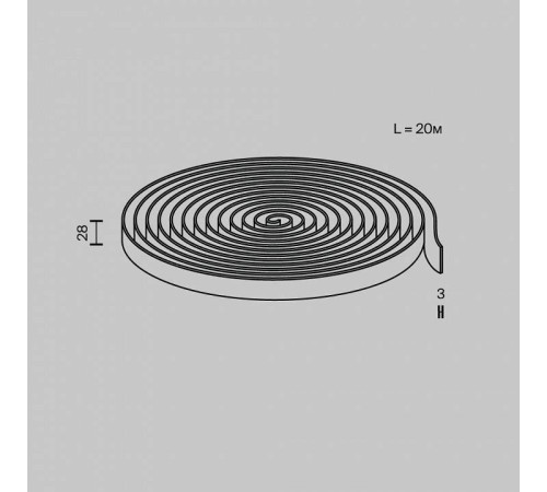 Трек-ремень Maytoni Conductive textile tape Parity TRX130-1.20GR