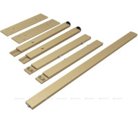 Опора для тумбы Allen Brau REALITY 91 латунь браш H=290 мм 1.320A13.03