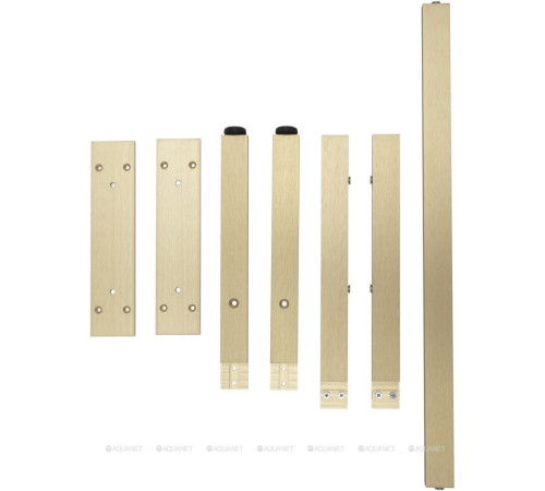 Опора для тумбы Allen Brau REALITY 91 латунь браш H=290 мм 1.320A13.03