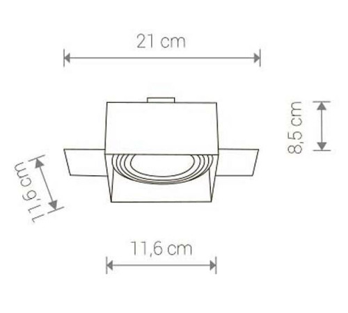 Встраиваемый светильник Nowodvorski Mod Plus 9404