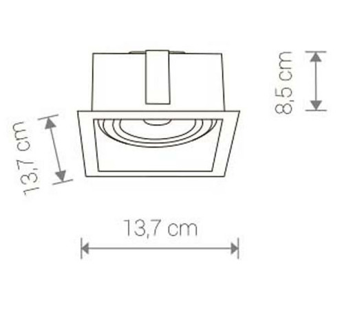Встраиваемый светильник Nowodvorski Mod 9417