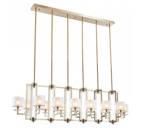 Люстра на штанге Newport 4400 4408+6/S Gold