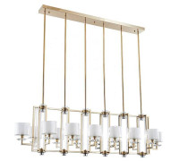 Люстра на штанге Newport 4400 4408+6/S Gold