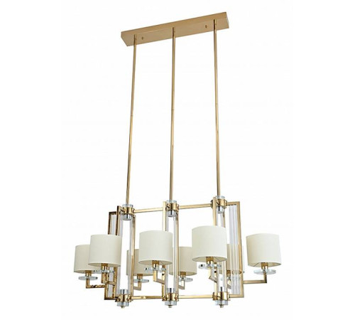 Люстра на штанге Newport 35400 35408/S gold без абажуров