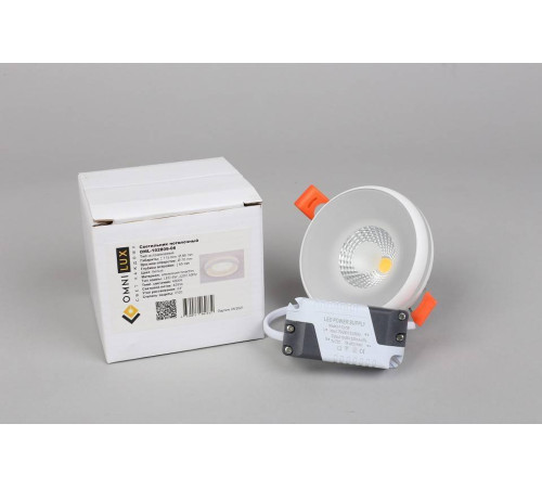 Встраиваемый светильник Omnilux Genova OML-102809-06
