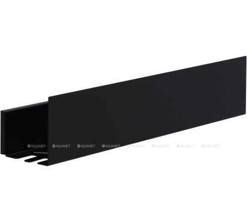 Полка Aquanet Магнум 600х120х100 мм черный матовый 00274182