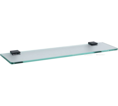 Полка для ванной Allen Brau Infinity стекло 500 мм черный матовый 6.21012-31