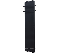 Полотенцесушитель Allen Brau INFINITY 1800х440 мм черный матовый с рейлингом 2.0 и креплением черный браш 00325641