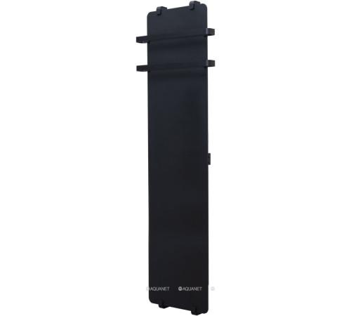 Полотенцесушитель Allen Brau INFINITY 1800х440 мм черный матовый с рейлингом 2.0 и креплением черный браш 00325641