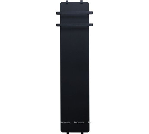 Полотенцесушитель Allen Brau INFINITY 1800х440 мм черный матовый с рейлингом 2.0 и креплением черный браш 00325641