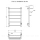 Полотенцесушитель водяной Тругор Пэк серия сп 19 80х50 см 32 мм 00267335