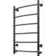 Полотенцесушитель водяной Тругор Пэк сп 5 80х50 см графит ВГП Пэк сп 5/8050графитВГП